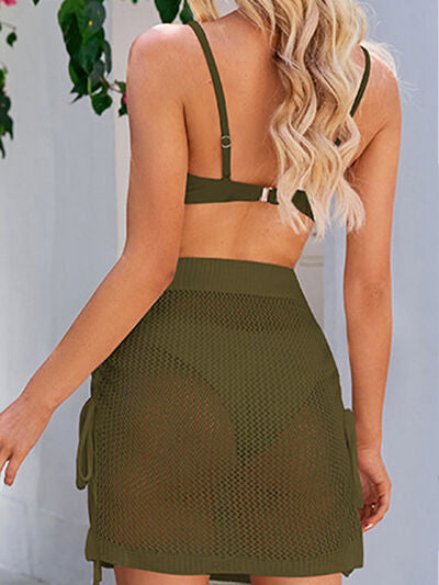 
                  
                    Drawstring Elastic Waist Swim Skirt
                  
                