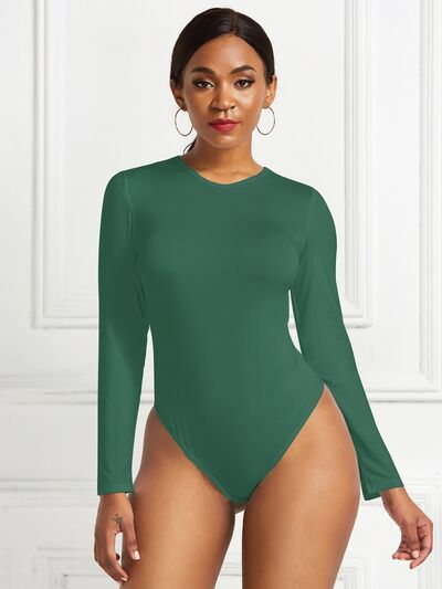 
                  
                    Round Neck Long Sleeve Bodysuit
                  
                