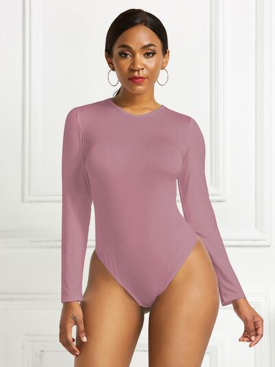 
                  
                    Round Neck Long Sleeve Bodysuit
                  
                