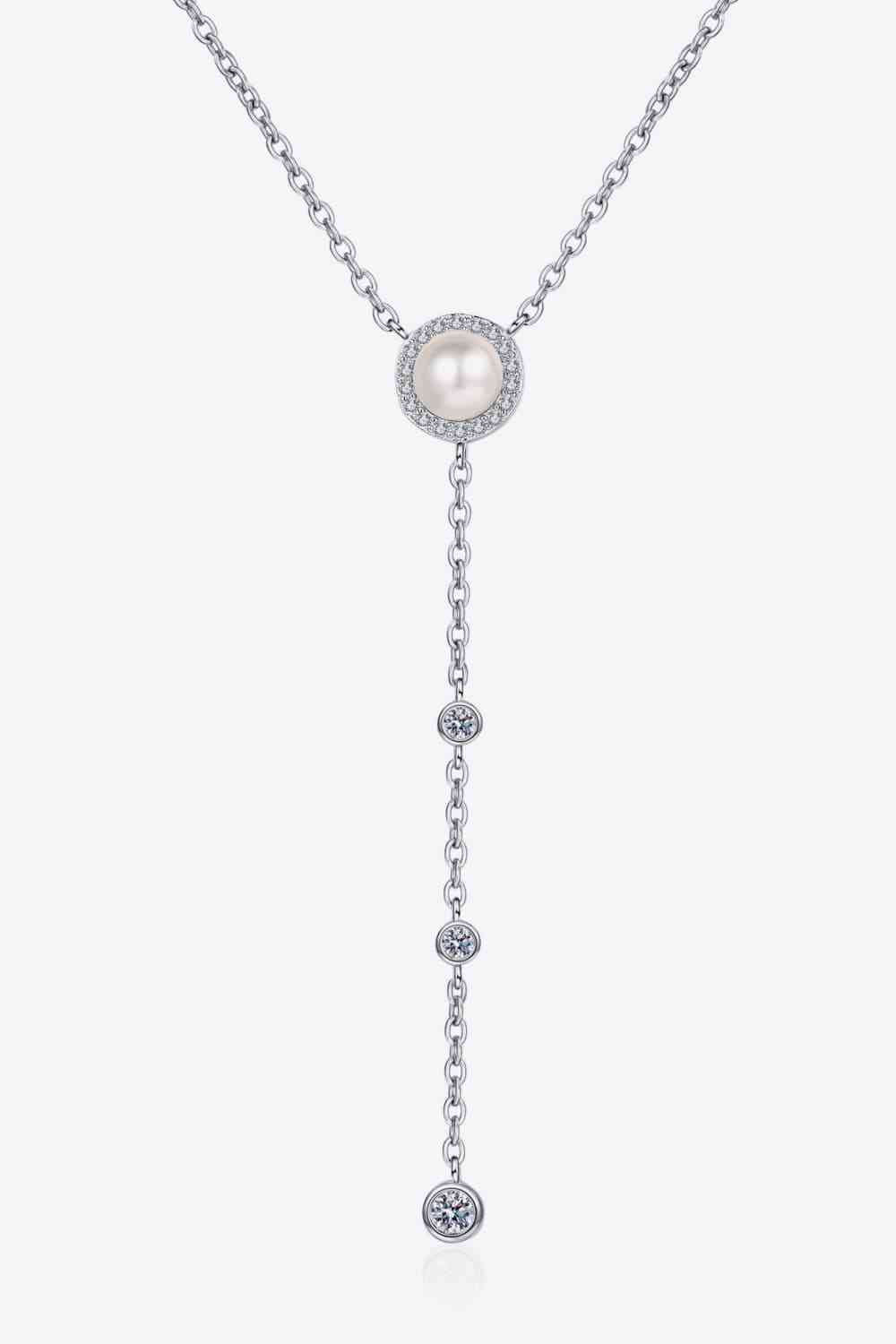 
                  
                    Moissanite Rhodium-Plated Necklace
                  
                