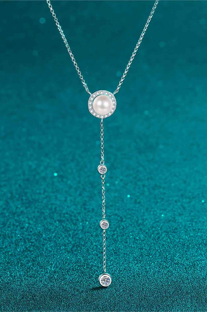 
                  
                    Moissanite Rhodium-Plated Necklace
                  
                