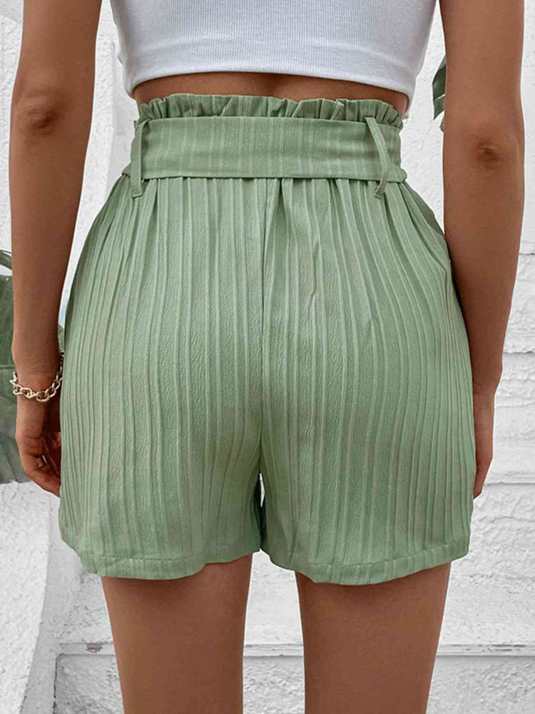 
                  
                    Belted Shorts with Pockets
                  
                